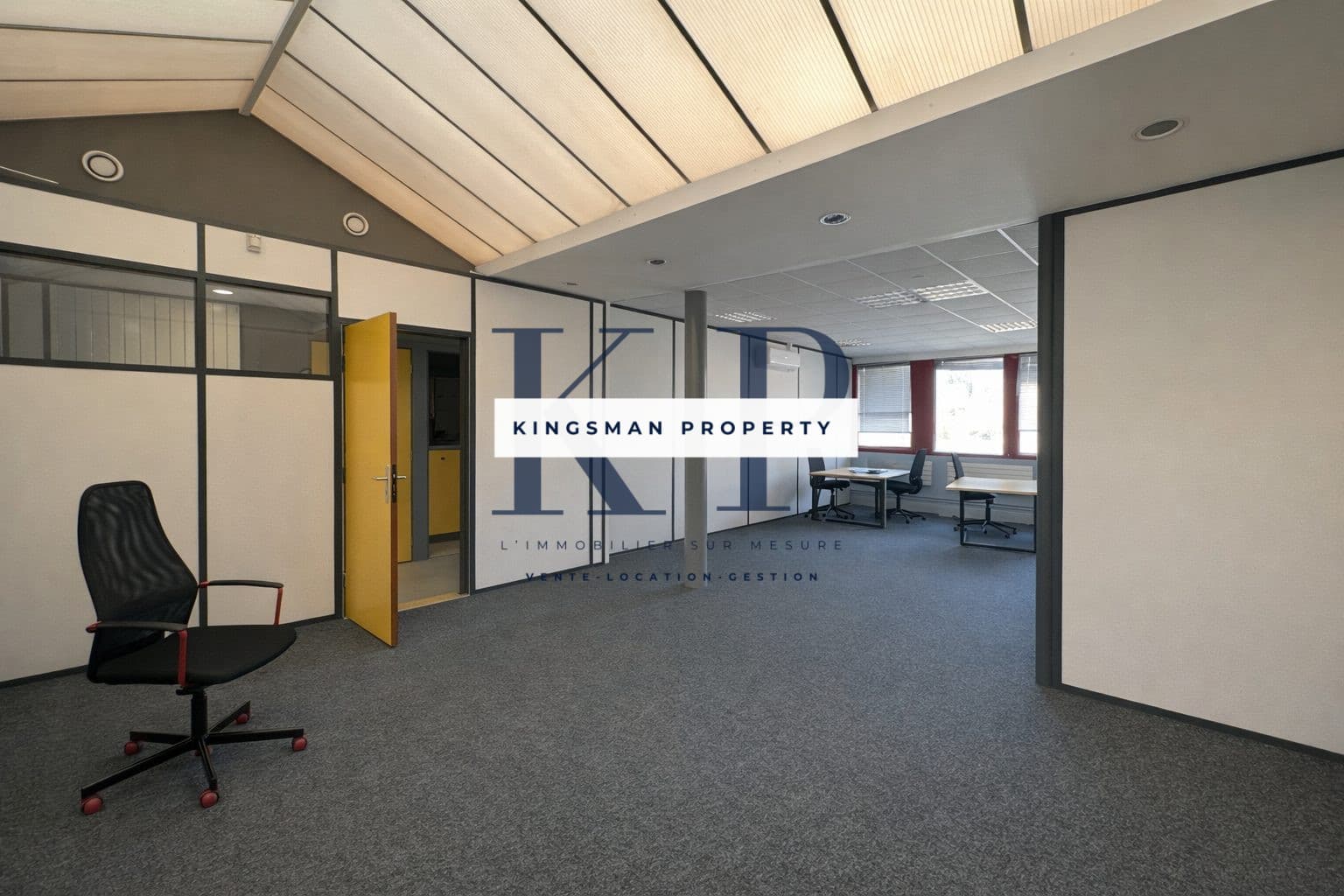 Bureaux à louer – Plateau divisible ou entier – 220 m² – 1er étage · photo 2