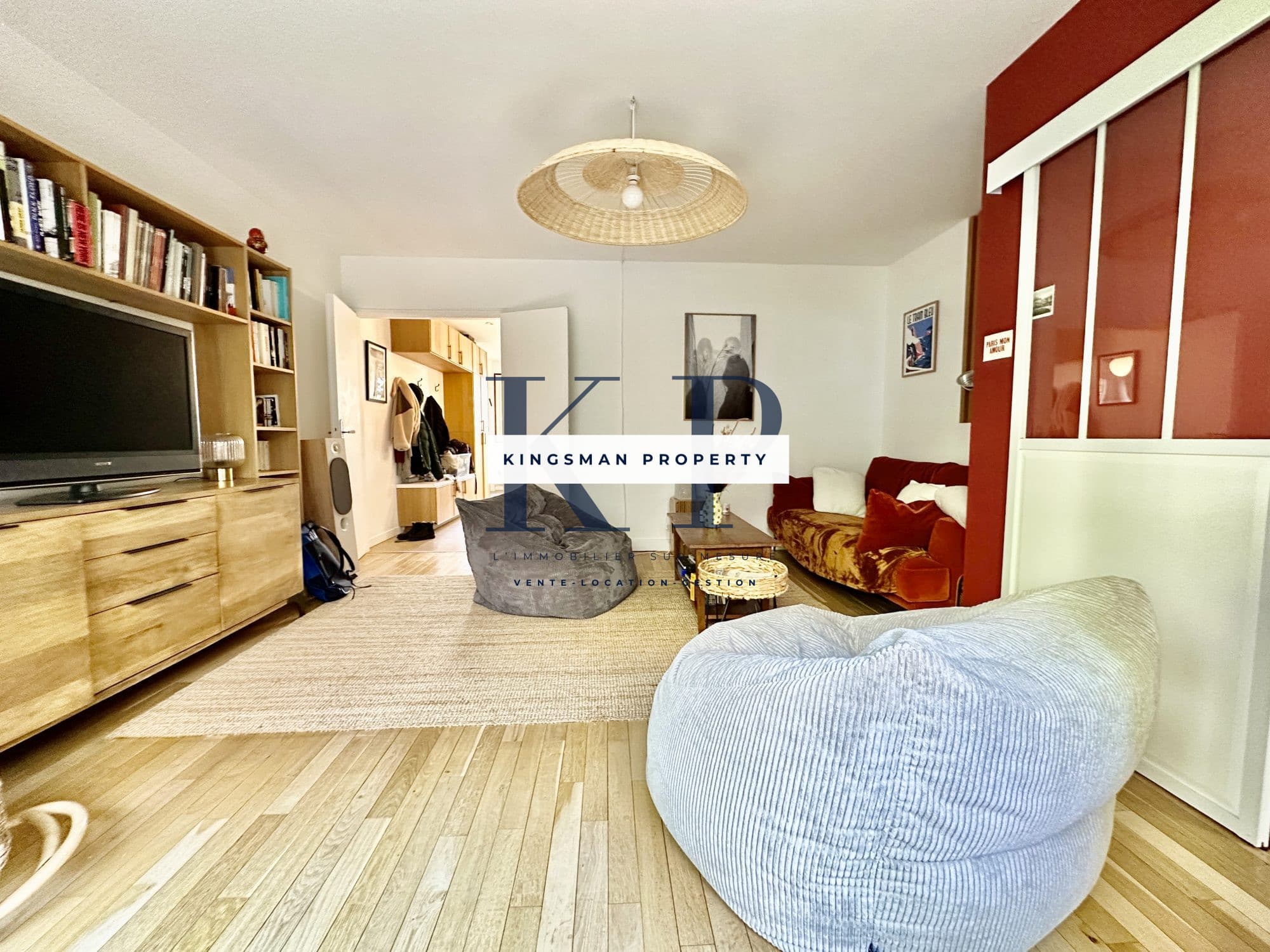 Appartement T4 Traversant – Triple Exposition – Entièrement rénové par architecte – Rue Henri Murger · photo 3